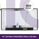 Ecrã LCD BOE 14 WXGA FHD - 1920x1080                    