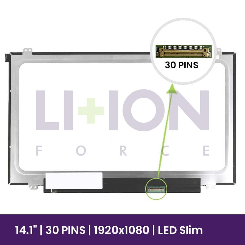 Ecrã LCD BOE 14 WXGA FHD - 1920x1080 - NV140FHM-N41