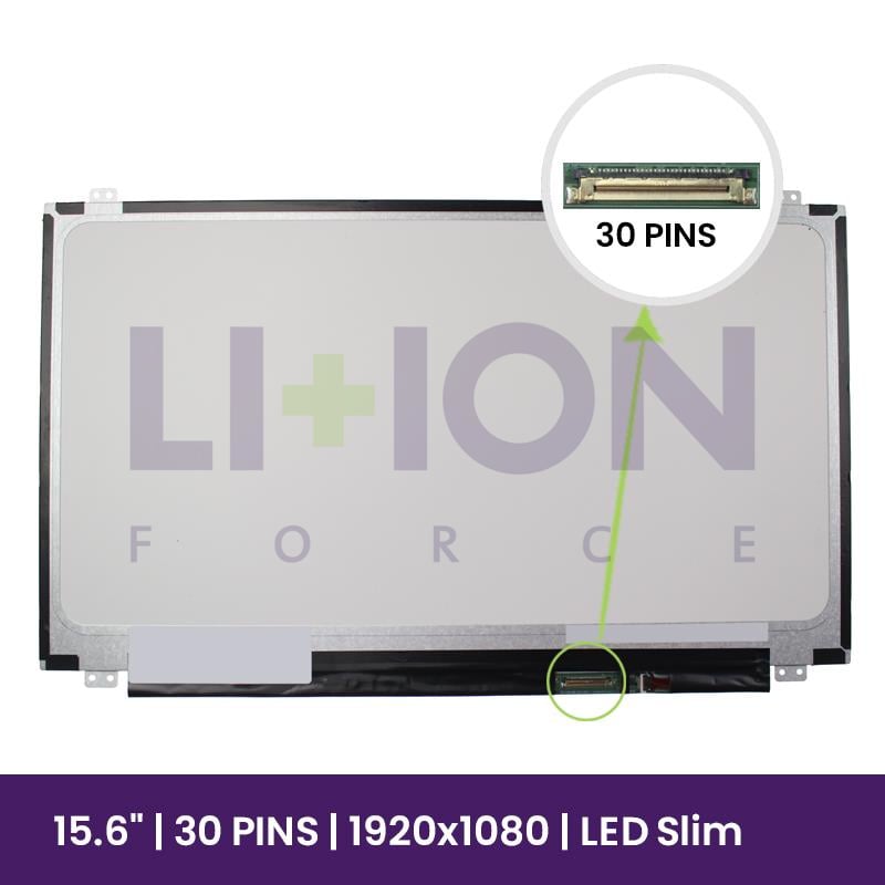 Ecrã LCD BOE 15.6" FULL HD  Slim 1920x1080 - NT156FHM-N41