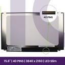 Ecrã LCD BOE 15.6" UHD 3840 x 2160 - NV156QUM-N44