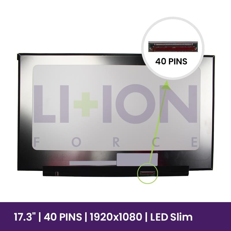 Ecrã LCD BOE 17.3 FULL HD - 1920x1080 - NV173FHM-N44      