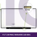 Ecrã LCD BOE 17.3 HD - 1600x900 - NT173WDM-N23            