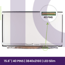 Ecrã LCD CMO 15.6" UHD Slim 3840×2160 - N156DCE-GA1       