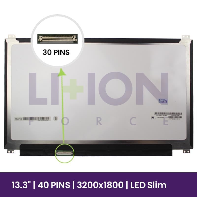 Ecrã LCD Chi Mei 13.3" QHD+ 3200x1800 - LP133QD1-SPB2     