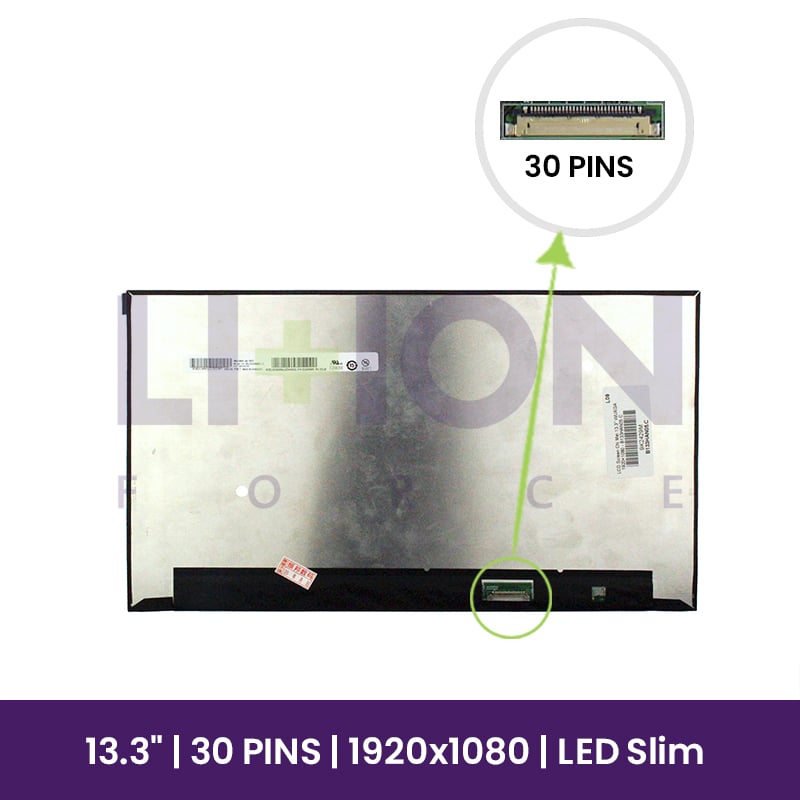 Ecrã LCD Chi Mei 13.3" WUXGA 1920×1080 - B133HAN05.C      