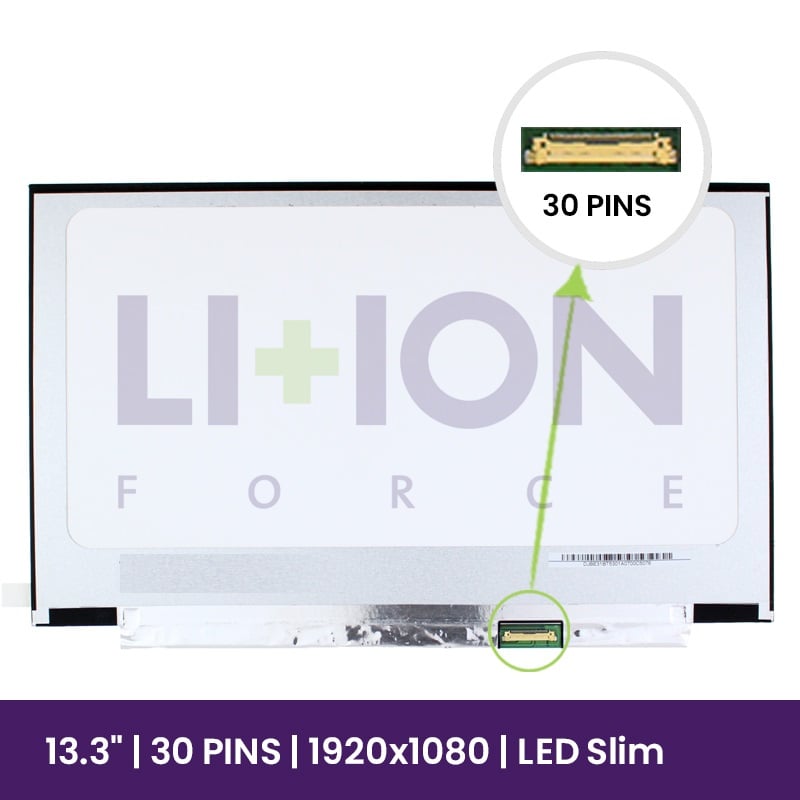 Ecrã LCD Chi Mei 13.3" WUXGA 1920×1080 - B133HAN06.6      