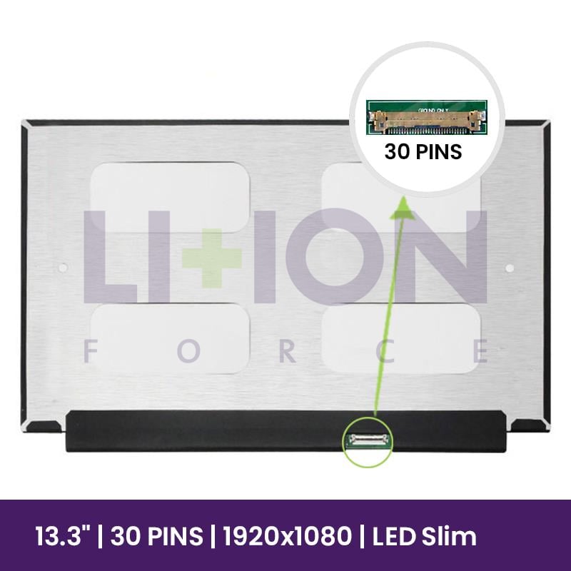 Ecrã LCD Chi Mei 13.3" WUXGA 1920×1080 - LP133WF4-SPB1    