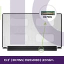Ecrã LCD Chi Mei 13.3" WUXGA 1920×1080 - LP133WF4-SPB1    