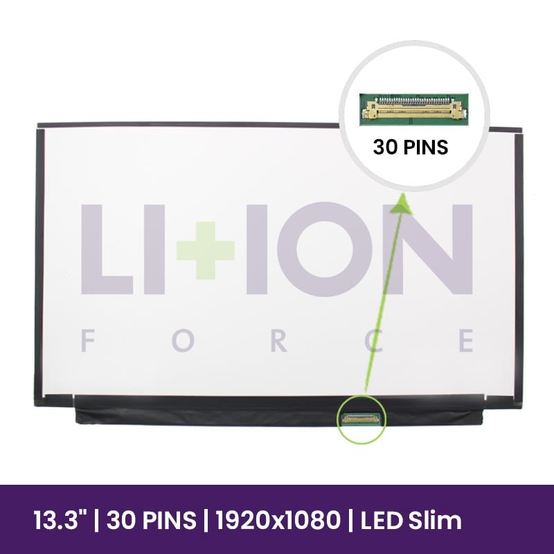 Ecrã LCD Chi Mei 13.3" WUXGA 1920×1080 - N133HCE-GP1      
