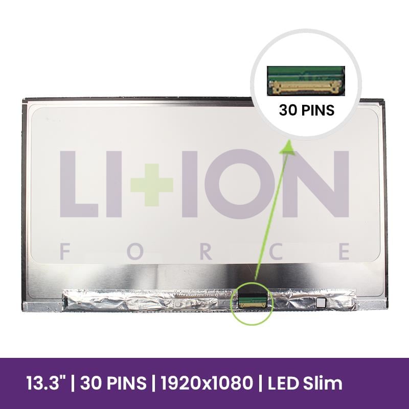 Ecrã LCD Chi Mei 13.3" WUXGA 1920×1080 - N133HSE-E21      