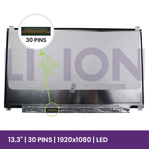 Ecrã LCD Chi Mei 13.3" WUXGA 1920×1080 - N133HSE-EB3      