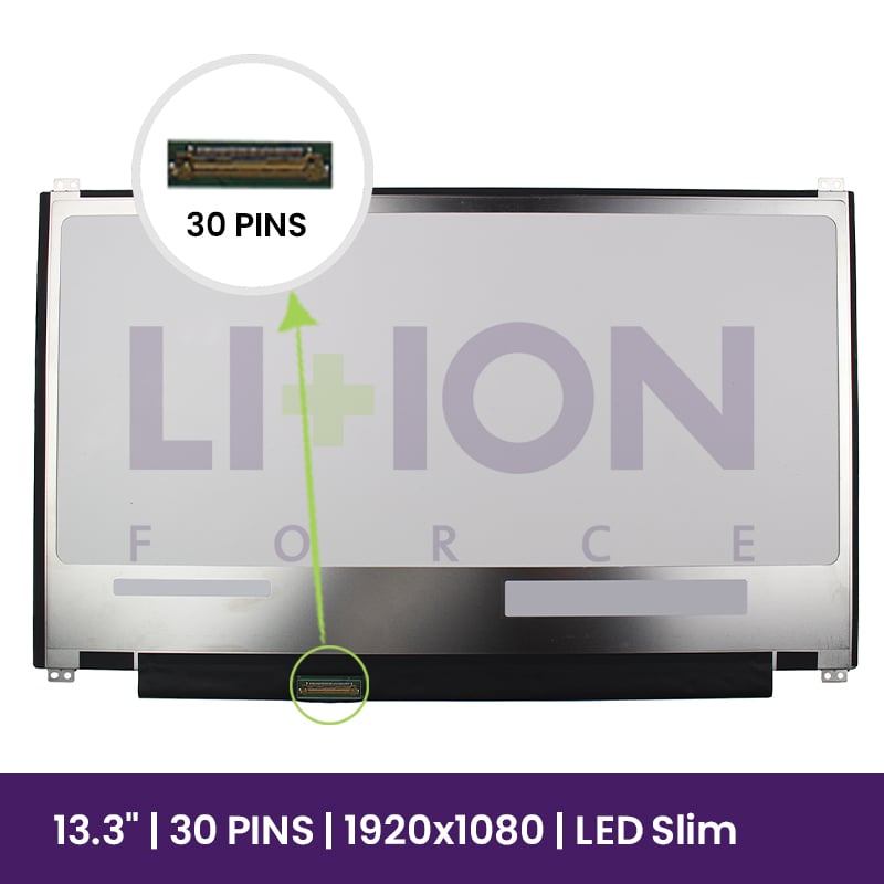 Ecrã LCD Chi Mei 13.3" WUXGA 1920×1080 -N133HCE-EAA REV C1