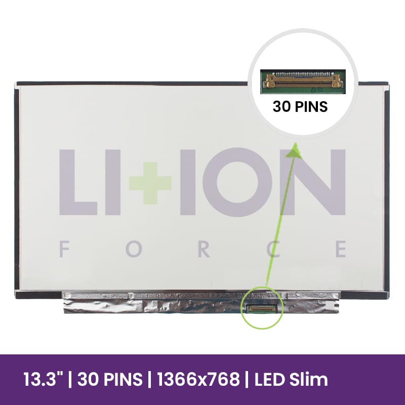 Ecrã LCD Chi Mei 13.3" WXGA HD 1366x768 - N133BGA-EA2