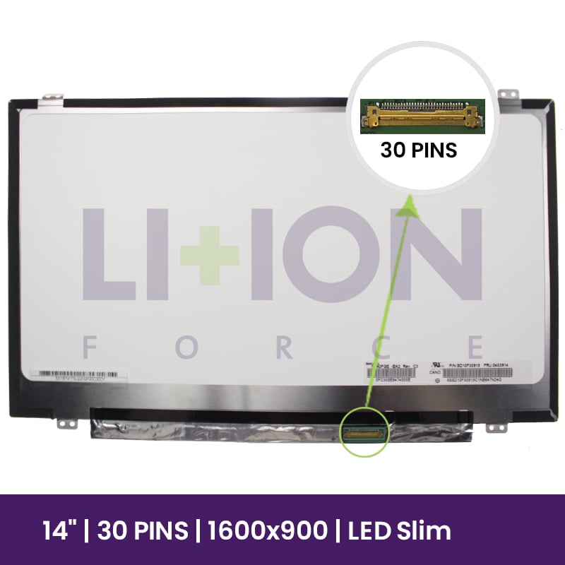 Ecrã LCD Chi Mei 14" WXGA - 1600x900 - N140FGE-EA2        