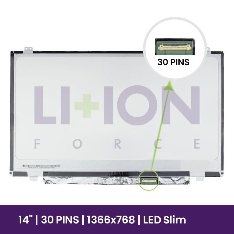 Ecrã LCD Chi Mei 14" WXGA HD 1366x768 - N140BGA-EB3