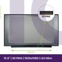 Ecrã LCD Chi Mei 15.6 FULL HD - 1920x1080 - B156HTN06.2