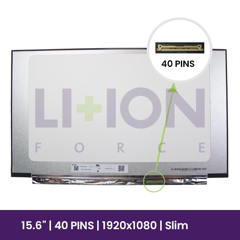 Ecrã LCD InnoLux 15.6 FULL HD - 1920x1080 - N156HRA-EA1