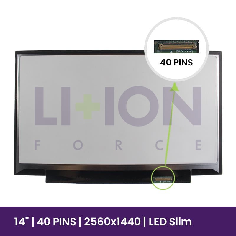 Ecrã LCD LG 14" QHD - 2560x1440 - LP140QH1-SPB1           