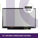 Ecrã LCD LG 14" QHD - 2560x1440 - LP140QH1-SPB1           