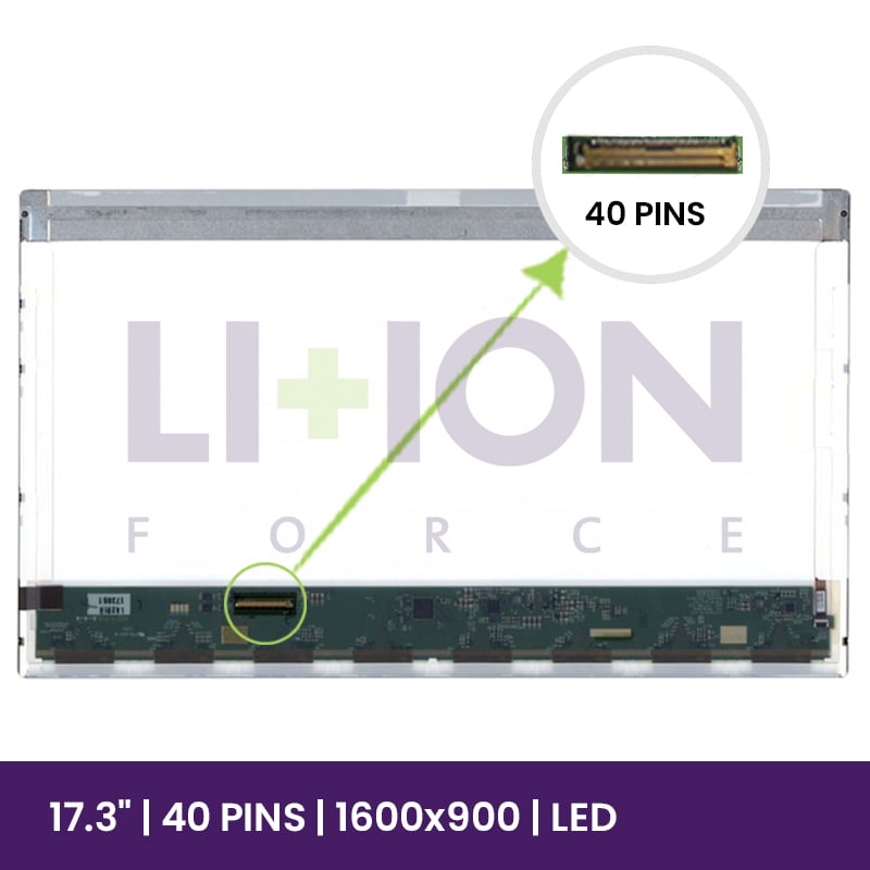 Ecrã LCD LG 17.3" WXGA++ 1600x900 - LP173WD1