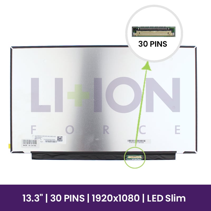 Ecrã LCD Panda 13.3" WUXGA 1920×1080 - LM133LF6L          