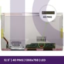 Ecrã LCD Samsung 12.5 WXGA HD - 1366x768 LED - LTN125AT02