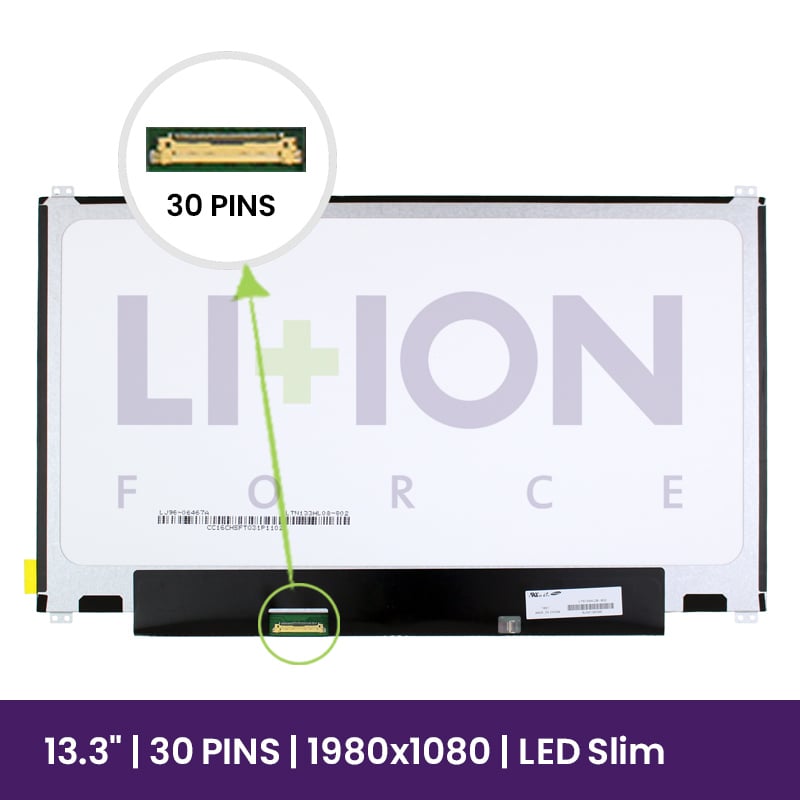 Ecrã LCD Samsung 13.3" FULL HD Slim 1920x1080 - LTN133HL02