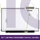 Ecrã LCD Samsung 16.1" FULL HD 1920x1080 - NV161FHM-NX2