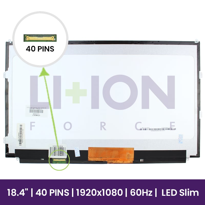 Ecrã LCD Samsung 18.4" WXGA HD 1920x1080 - LTM184HL01     