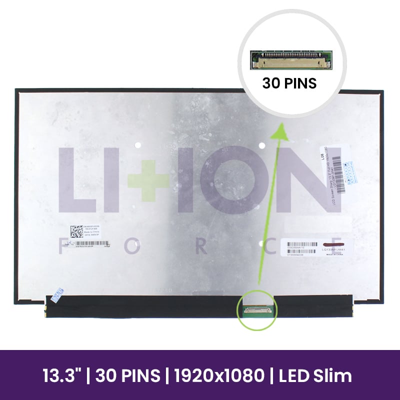 Ecrã LCD Sharp 13.3" Full HD 1920x1080 - LQ133M1JW41      