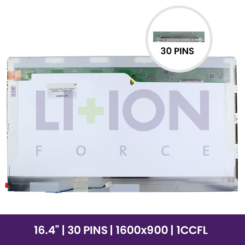 Ecrã LCD Sharp 16.4" WXGA+ 1600x900 - LQ164D1LD4C         