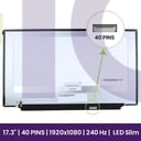 Ecrã LCD Sharp 17.3 FULL HD - 1920x1080 - LQ173M1JW05     
