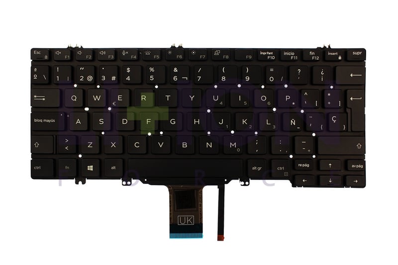 Teclado ES Dell - C8WP8                             