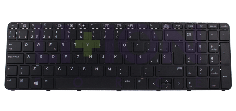 Teclado ES HP - 841136-071                          