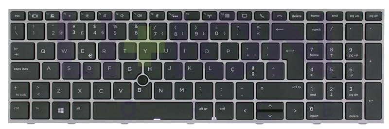 Teclado PT HP - L28407-131                          