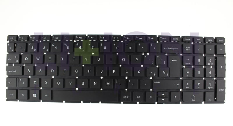 Teclado UK HP - 816794-001