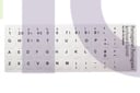 KIT Autocolantes,Silver with Black letter PO