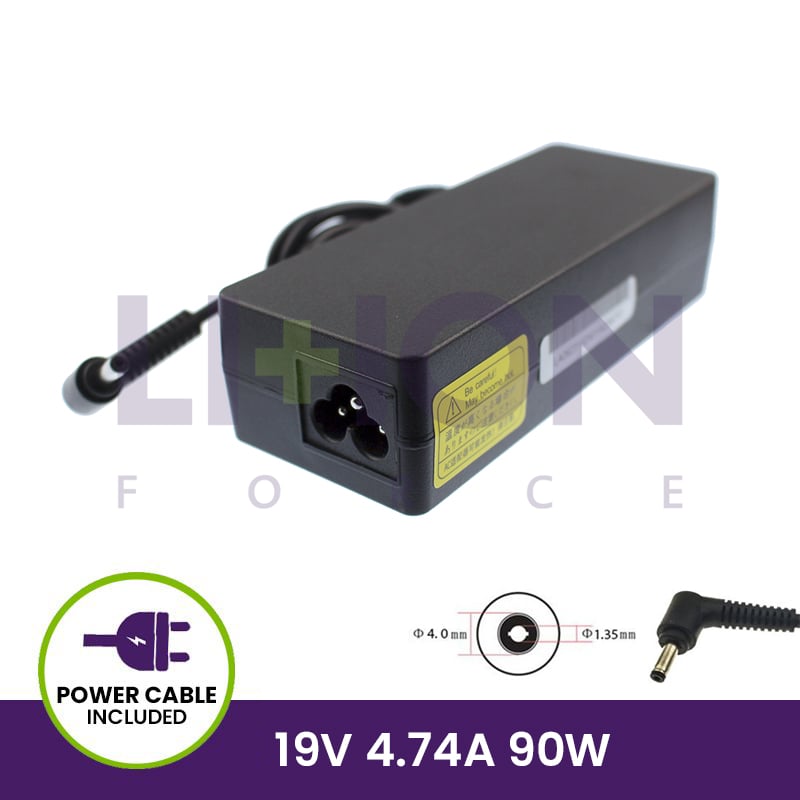 Carregador 19V 4.74A 90W - 4.0*1.35