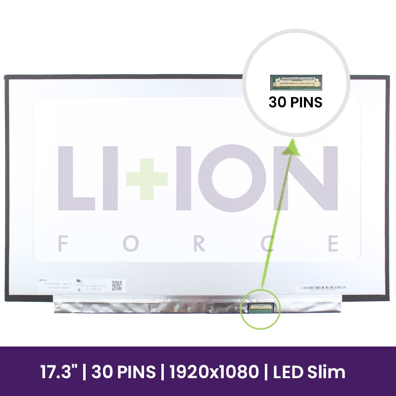 Ecrã LCD Innolux 17.3 FULL HD - 1920x1080 - N173HCE-E3C