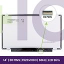 Ecrã LCD AUO 14" WUXGA Slim 1920x1080 - B140HTN01.E       