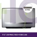 Ecrã LCD AUO 17.3 FULL HD - 1920x1080 - B173HAN04.3       