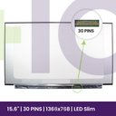 Ecrã LCD CMO 15.6" WXGA HD Slim 1366x768 - N156BGA-EA3