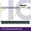 Ecrã LCD LG 17.3" WXGA++ 1600x900 - LP173WD1