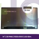 Ecrã LCD Sharp 14" WUXGA Slim 1920x1080 - LQ140M1JW62