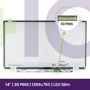 Ecrã LCD InnoLux 14" WXGA HD 1366x768 - N140BGA-EA3